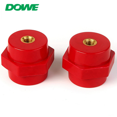 Earthing DMC Insulator Busbar Connector  Red M8 Low Voltage